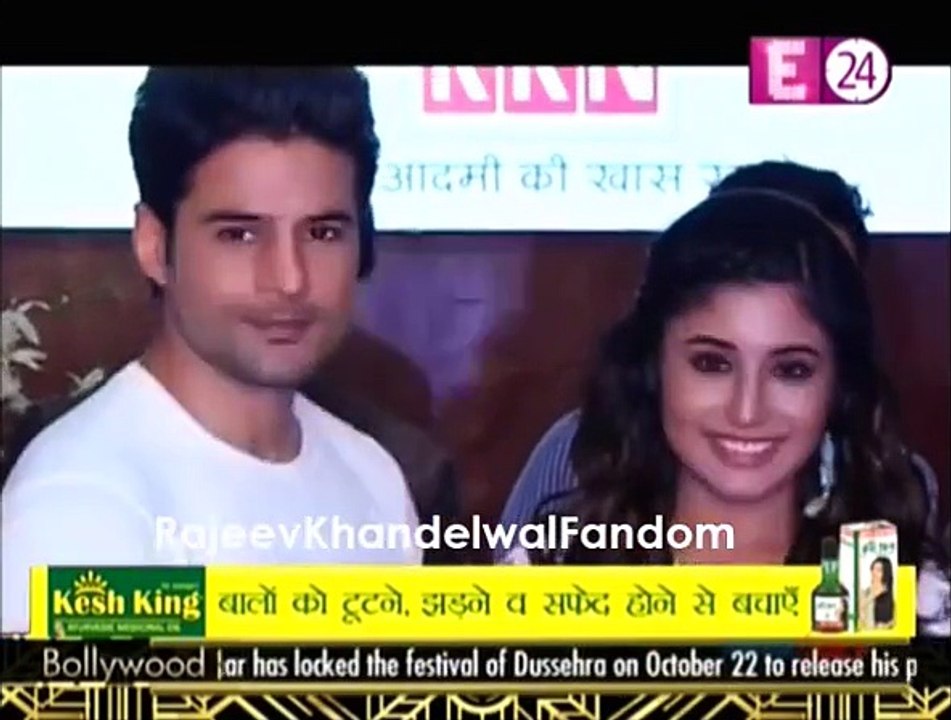 Reporters 50 episodes completeion celebration Rajeev Khandelwal and kritika kamra - U Me Aur Tv