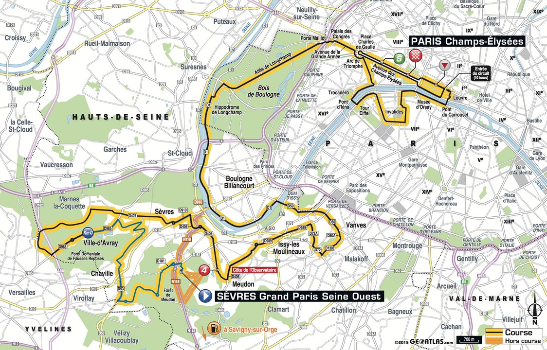 Tour 2015: Etape 21: Sèvres - Grand Paris Seine Ouest / Paris Champs-Élysées
