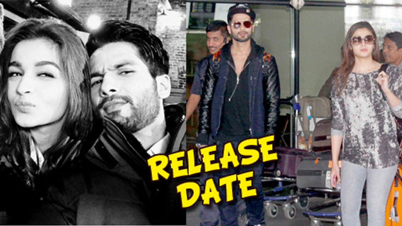 Alia Bhatt & Shahid Kapoor's Shaandaar To Release On Dussehra 2015