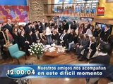 Buenos Días a Todos 05/09/2011. Fernanda Hansen y ex compañeros despiden a Felipe (2/2) - TVN 2011