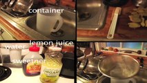 How to Make Ginger Juice (Ginger-Ade, Ginger Water)