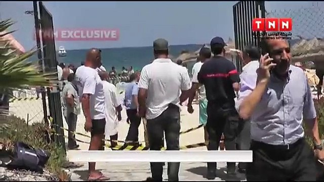 ATTENTION, CES IMAGES PEUVENT CHOQUER - Attentat de Sousse : les images de la télévision tunisienne TNN