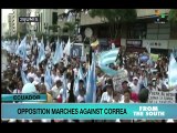 While Ecuador Debate Proceeds, Opposition Marches in the Streets