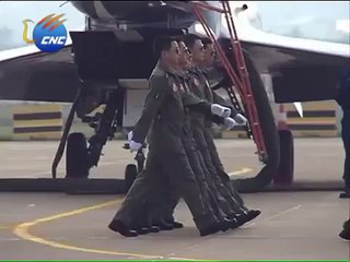 Zhuhai Air Show: J-10 jet fighters perform