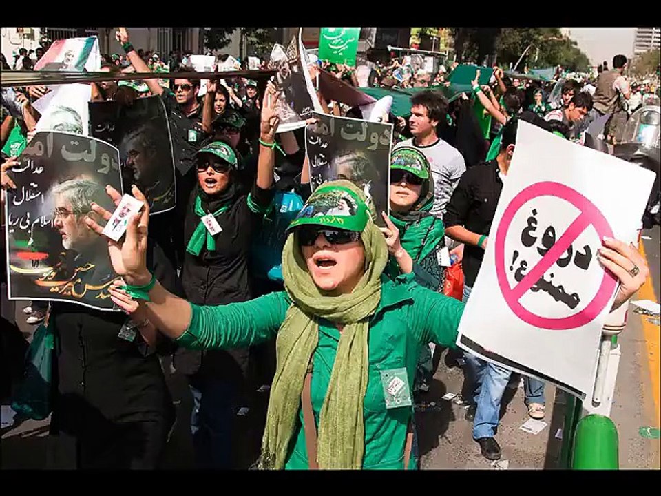 Paolo Woods, Les Iraniens documentent leur vague verte