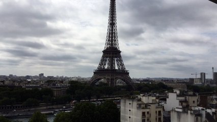 iMovie sur iPad : exemple de transition