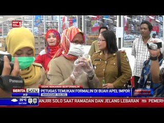 Petugas Menemukan Apel Impor Berformalin di Sulsel