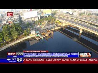 Pemerintah Kembali Mengeruk Waduk Grogol untuk Antisipasi Banjir