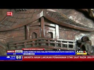 Ukiran Penjelajah Muslim Laksamana Cheng Ho Tersimpan di Depok