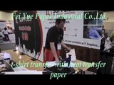 T-shirt Transfer by Dye Sublimation Process Printing