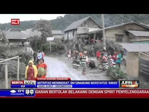 Status Gunung Sinabung Naik ke Level ‘Awas’