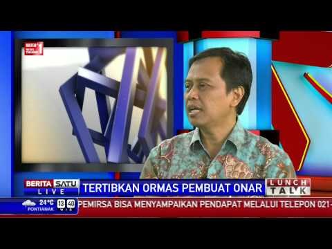 Lunch Talk: Tertibkan Ormas Pembuat Onar # 3