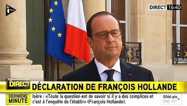 Attentat en Tunisie : le terrorisme est notre adversaire , déclare Hollande