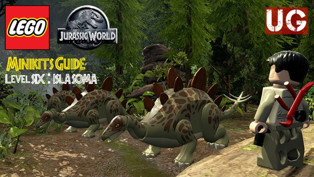 Lego Jurassic World - Level 6 - Isla Soma Minikits Guide