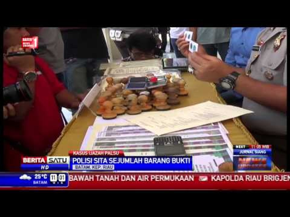 Polisi Tangkap Dua Sindikat Pembuat Ijazah Palsu