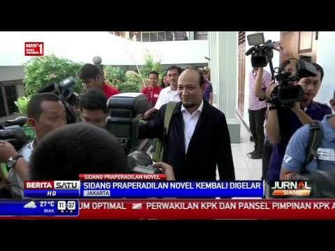 Sidang Perdana Praperadilan Novel Baswedan Bergulir