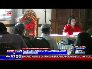 Panitia Gelar Rapat Pematangan Pernikahan Putra Jokowi
