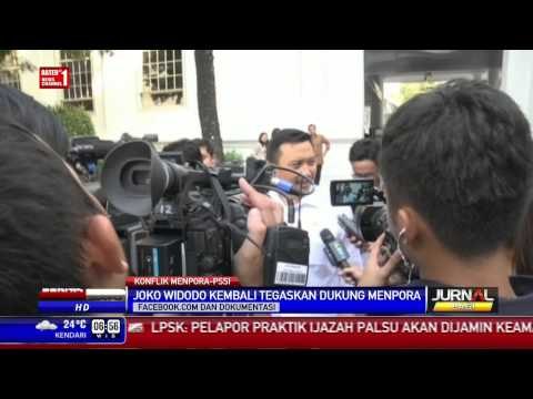 Jokowi Kembali Tegaskan Dukung Menpora Benahi Sepak Bola Indonesia