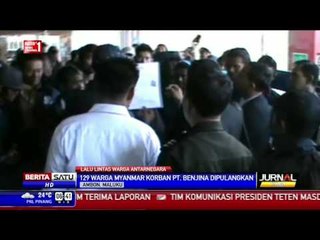 129 Warga Myanmar Korban Benjina Dipulangkan