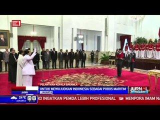 Kepala Badan Keamanan Laut Nasional Dilantik