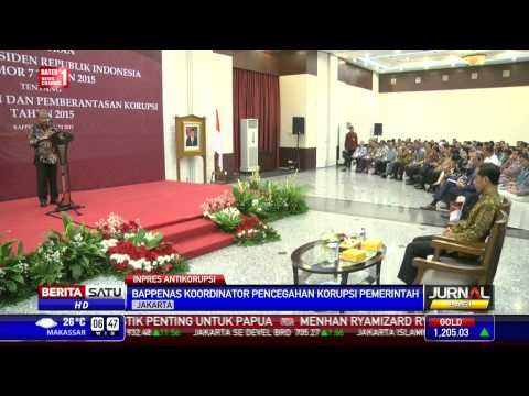 Jokowi Terbitkan Inpres Pencegahan dan Penindakan Korupsi