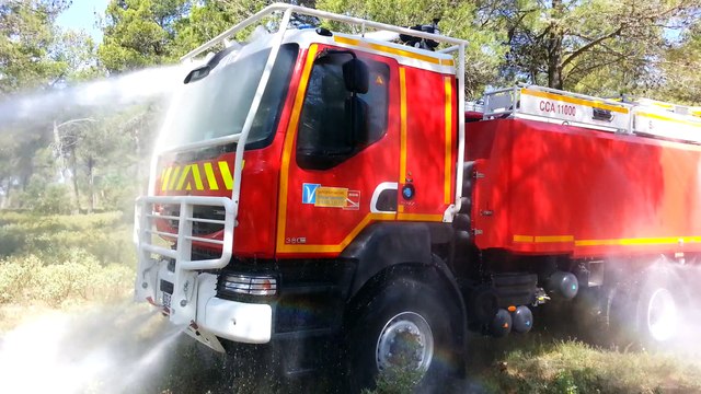 Le Camion Citerne d'Attaque des pompiers de Vaucluse