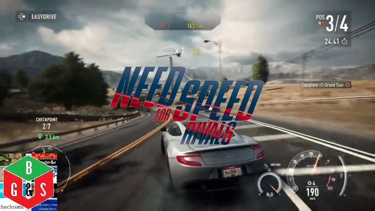 Need for Speed Rivals - driving Aston Martin Vanquish Gameplay PS4, Xbox One, PC