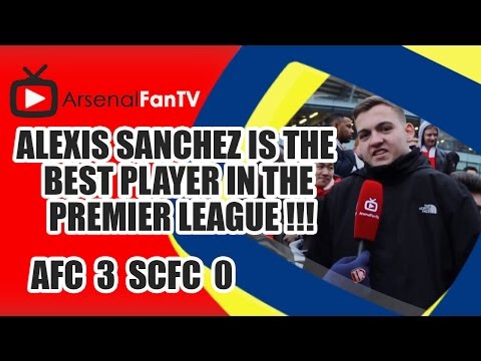 Alexis Sanchez Is The Best Player In The Premier League !!! - Arsenal 3 Stoke City 0