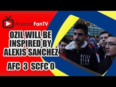 Ozil Will Be Inspired By Alexis Sanchez - Arsenal 3 Stoke City 0