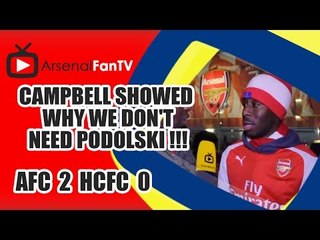 Campbell Showed Why We Don't Need Podolski !!! - Arsenal 2 Hull City 0