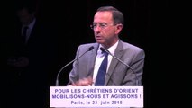 Intervention de Bruno Retailleau lors du grand rassemblement de soutien aux Chrétiens d'Orient