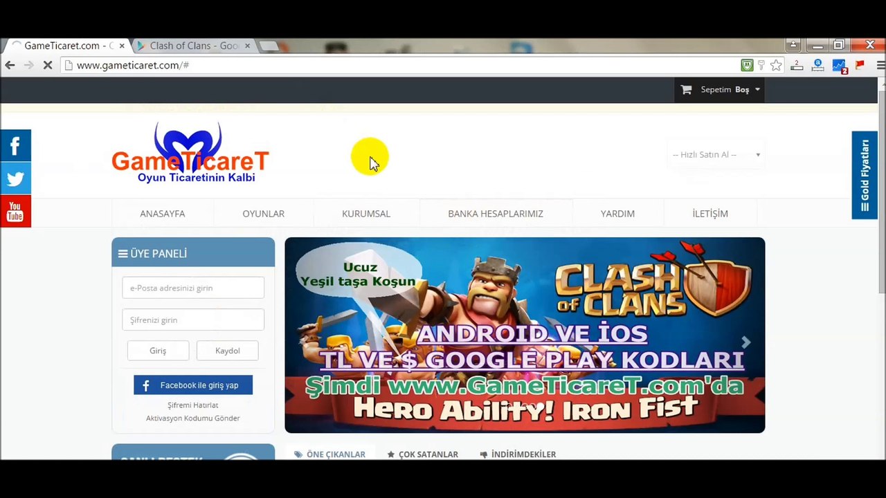 Clash Of Clans Yeşil Taş Yakut Nasıl Alınır, Co...