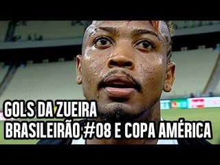 GOLS DA ZUEIRA - BRASILEIRÃO 2015 #08 E COPA AMÉRICA 2015