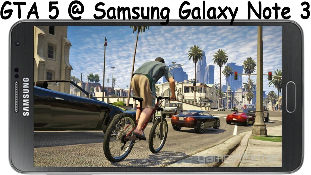 GTA 5 @ Samsung Galaxy Note 3 [FullHD | DE]