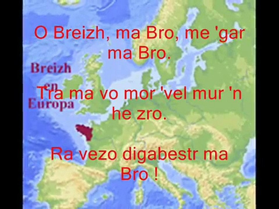 Bro Gozh ma Zadoù - Hymne National Breton