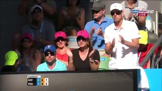 Roger Federer vs. Andreas Seppi final TieBreak [Australian Open 2015] [HD 1080p]