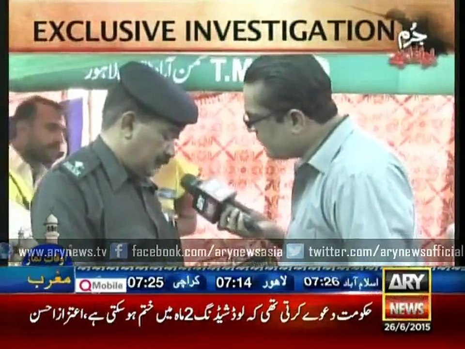 Lives of people visiting Ramazan Bazars in danger - watch here