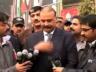 Federal Minister Raja Riaz(ppp) speaking funny urdu.flv