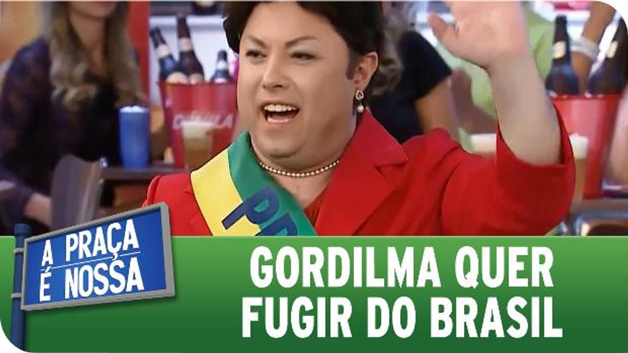 Gordilma quer fugir do Brasil