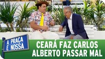 Carlos Alberto passa mal de tanto rir com Ceará