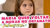 Maria pede a Gabi para voltar a morar no orfanato