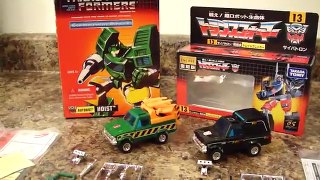 Revisión 82 transformers G1: autobot hoist & trailbreaker en español