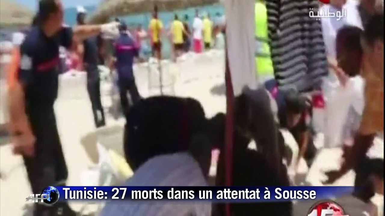 Tunisie: 27 morts dans un attentat à Sousse
