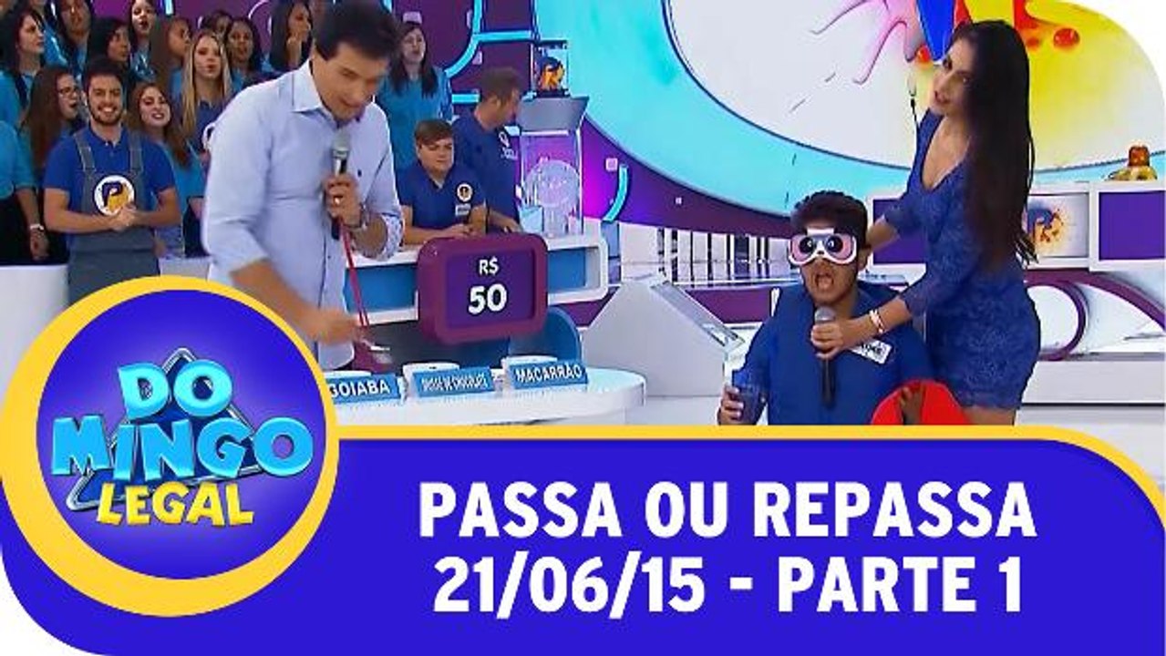 Passa Ou Repassa - Carrossel - Parte 1