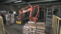 çimento çuvalı paletleme paketleme otomasyonu makinesi tara robotik