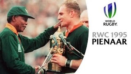 Nelson Mandela & Francois Pienaar moment at RWC 1995