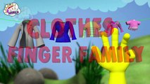 Crazy Cloth Finger Family Rhymes for Kids Funny 3D Animation Nursery Rhymes & Songs for Children