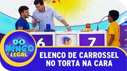 Elenco de Carrossel no Torta Na Cara