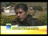 Congreso mundial de la quinua - Bolivia aspira a ser primer productor