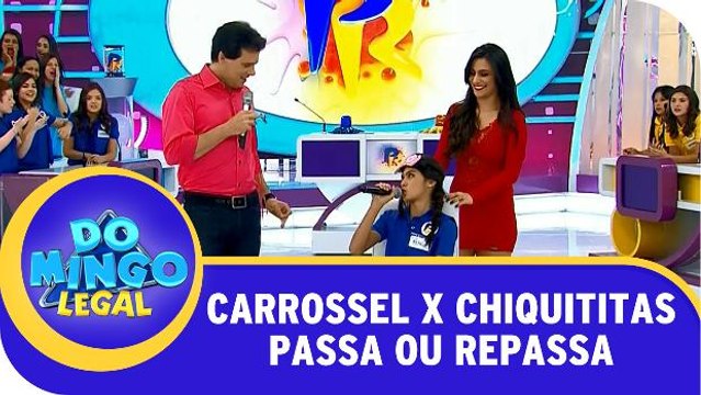 Carrossel e Chiquititas se enfrentam no Passa Ou Repassa
